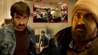 Mass Maharaja Ravi Teja Massive Attacked By Rahul Ramakrishna Ultimate Train Fight Scene | Icon