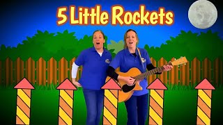 Five Little Rockets 🧨 | Nursery rhyme | Musical Mayhem