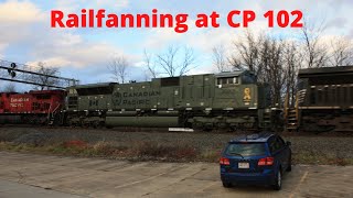 Railfanning at CP 102 - Macedonia, OH - 12/12/20