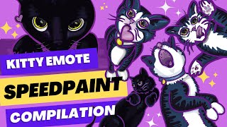 Kitty Emotes | Speedpaint