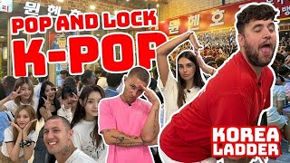 British people take a K POP Dance Class! | KOREA LADDER EP:3