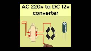 Ac 220 Volt to Dc 12 Volt Converter Diagram