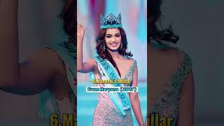 @Gravity 💖Miss india Winners List (2013-2023) || Who Is The Current Miss india?💥🥶 #shorts #viral