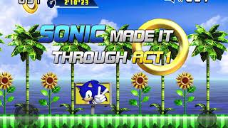 Sonic4 oynuyorum harika bir oyun 🎮