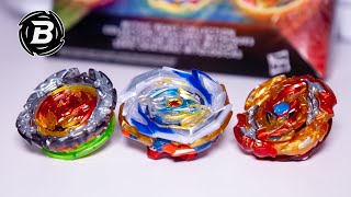 Beyblade Pro Series Mythic Beast Collection Triple Battle | ASMR | Blade Stadium