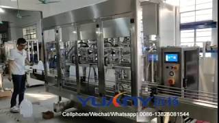 Automatic 8 heads liquid filling machine