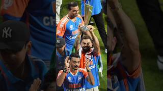 Virat Kohli victory lap at Wankhede with T20 World Cup Trophy #viratkohli #indiancricketteam #t20wc