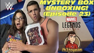 MAJOR UNBOXING w/ MYSTERY MARVEL LEGENDS! | WWE | Marvel Legends | Mystery Box | Hot Toys