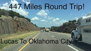 A Time Lapse Drive From Lucas, TX To Oklahoma City, OK