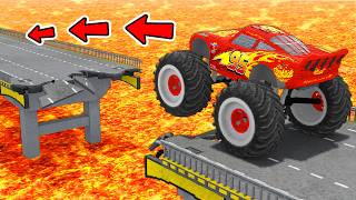 MONSTER TRUCK vs LAVA in Teardown