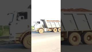 Mahindra blazo loaded building materials #shorts