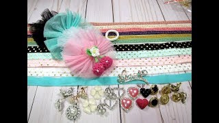 "Tiny Heart" Bookmark Headband Hair Tie DIY Inspirational Kit