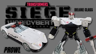 War For Cybertron Siege Deluxe Class PROWL! What A Find!