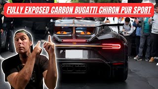 BILLIONAIRE BRINGS OUT A BRAND NEW BUGATTI CHIRON PUR SPORT & CAUSES TOTAL MAYHEM IN THE STREET'S !!