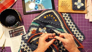 LTC Studio Vlog Ep 24: Backing Fabric for Hawaiian Quilt and Moroccan Blanket Progress