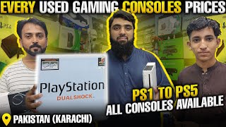 Every New Used Gaming Consoles,Games,Controllers, Steering Wheels Prices in Pakistan On July 2024...