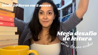 Vou ler + de 20 livros antes do ano acabar