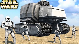 Clone Army vs Droid Army - Clone Wars Cinematic - Men of War: Star Wars Mod