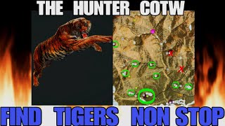 TIGERS DRINK ZONES outside 3 LAKES METHOD THE HUNTER COTW, TIGER GRIND GUIDE NEPAL