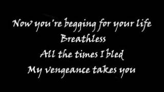 Disappear by Bullet For My Valentine with Lyrics