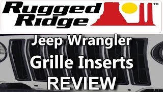 Rugged Ridge Jeep Wrangler TJ Grille Inserts (Review)