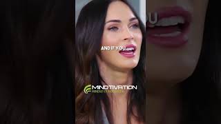 Megan Fox Speech | Dont feel pressure to always feel like you have to achieve something #shorts