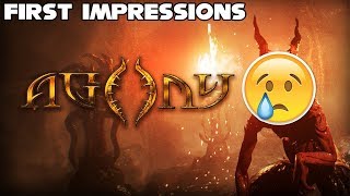 Agony is Agonising - First Impressions