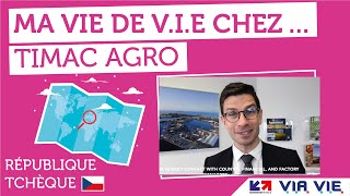 Ma vie de V.I.E chez Timac Agro en République Tchèque - Anthony Richard