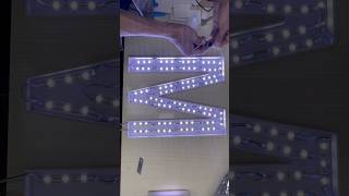 Letters vs led #shorts