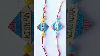 Simple Rakhi Making #diyrakhi#rakhicompetition#handmaderakhi#rakshabandhan#rakhispecial#rakhi#shorts