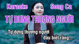 Tự Dưng Thương Người Karaoke ❖ Nhạc Sống Hay Song Ca (Fa Thăng Thứ) ► Karaoke Lê Thiết