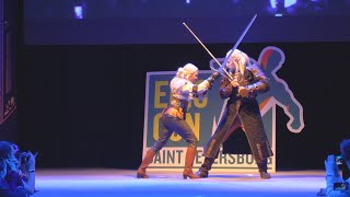 Cosplay based on game Witcher Ciri / Comic con  Epic con /