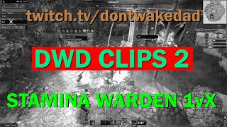 Stamina Warden PvP 1vX | ESO | Blackwood | DontWakeDad Clips 2