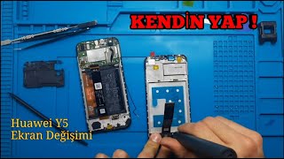 Huawei Y5 Çıtalı Ekran Değişimi KENDİN YAP ! (AL YAP SAT)