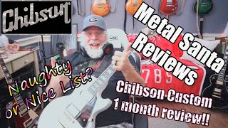 Chibson Review White Les Paul Custom (Metal Santa) Naughty or Nice?