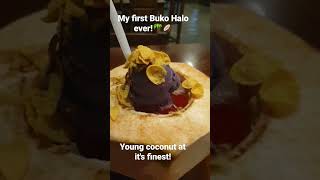 #shorts Buko Halo. #philippines #food #foodie #coconut #happy #sweets #fun #pinoy #2023