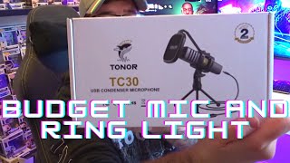 Affordable 12 Inch Ring Light And Budget Microphone For Streamers!