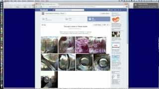 Viewing Photos in Facebook Photo Album Slideshow