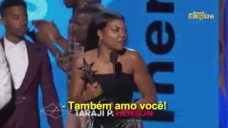 TARAJI P HENSON ACCEPTANCE SPEECH BET AWARDS 2016 (Legendado)