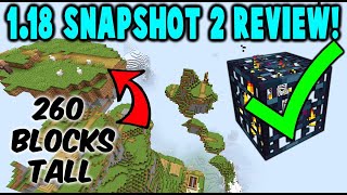 Minecraft 1.18 experimental snapshot 2