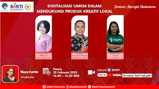 Digitalisasi UMKM dalam Mendukung Produk Kreatif Lokal