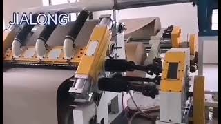 Single facer corrugated machine