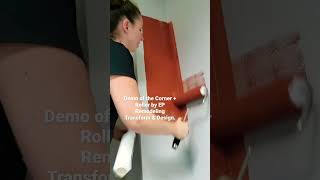 Best paint roller ever?! Demo of the Corner + Roller by EP Remodeling Transform & Design!