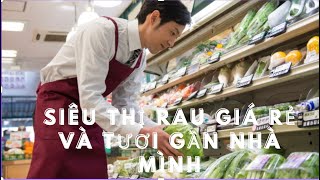 Cùng Mình Đi Siêu Thị Rau Ở Nhật Nhé .Rau Rẻ Mà Xanh Nữa