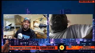 L.B. welcomes DJ Shortdawg to The Roundtable for DJ'n talk!