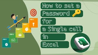 Set Password for a single cell in Excel || Excel Vazhikati