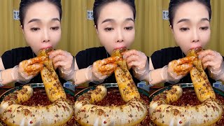 mukbang ASMR 🔥 순대 Sundae