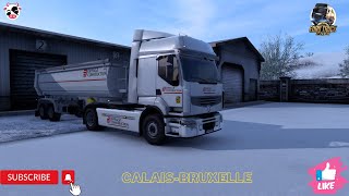 Eiffage Construction Calais Bruxelle ecorce de bois ets2