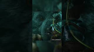 Garm becomes Fenrir Scene - God of war Ragnarök #shorts #gaming #godofwar