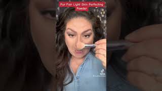 Pur Fair Light 4-in-1 Skin Perfecting Powders Palette Review. Best Face Palette for Fair skin